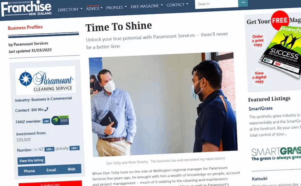 paramount regional manager